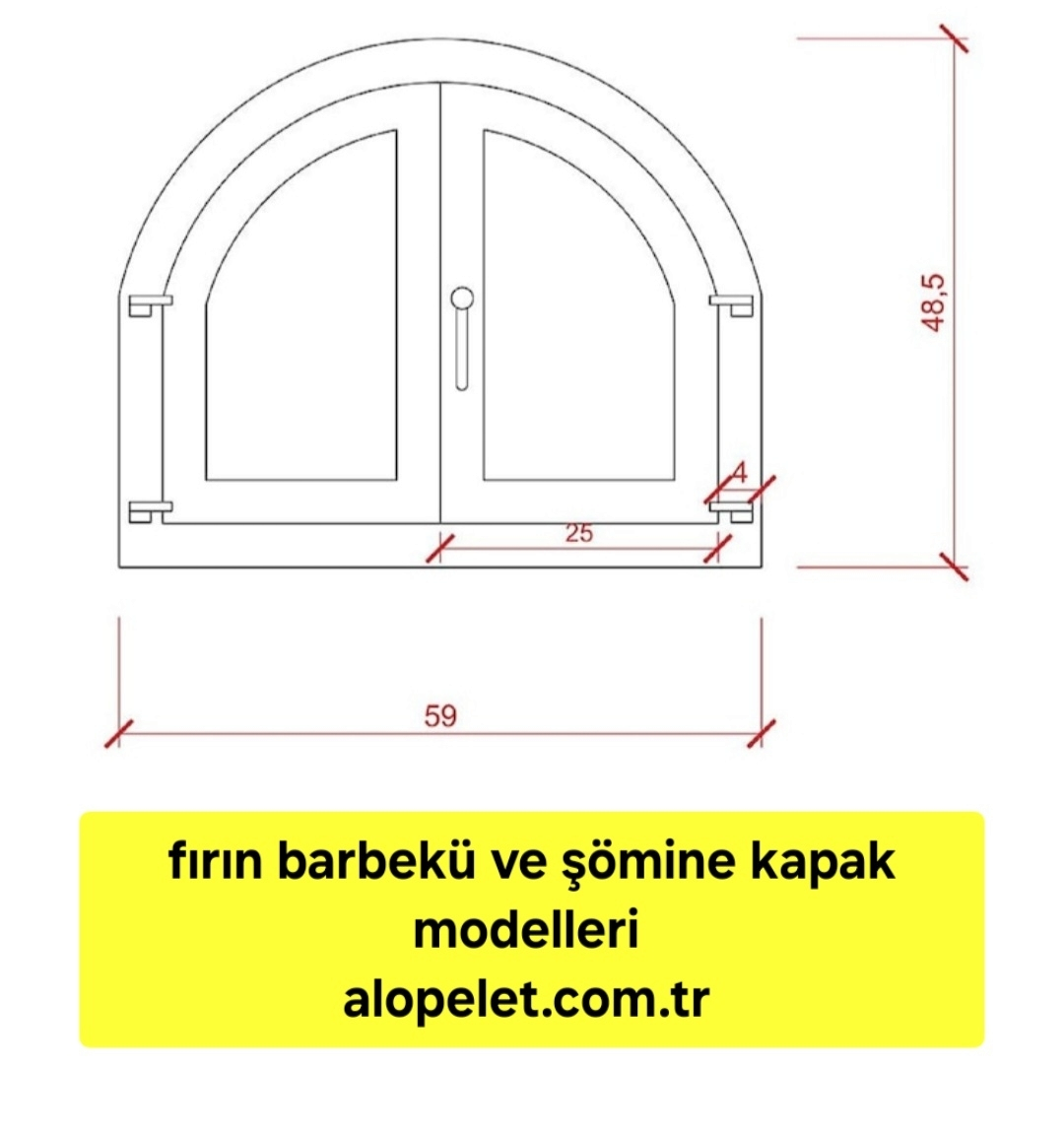 fırın kapakları şömine kapak modelleri