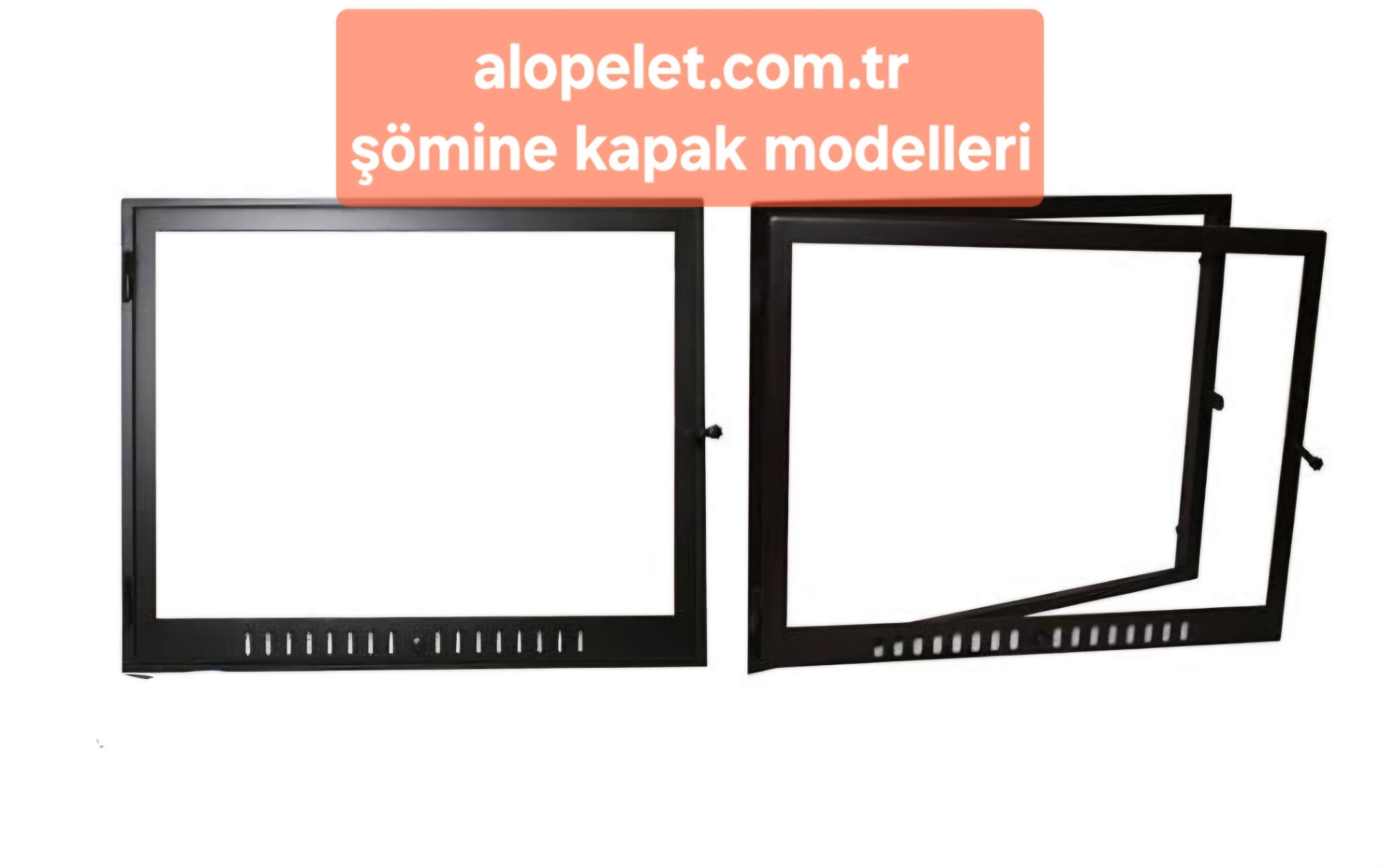 estetik şömine kapakları