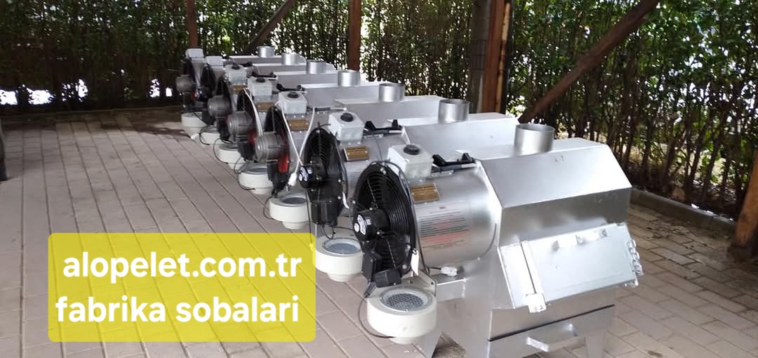 250 metre kare katı yakıtlı fabrika sobaları