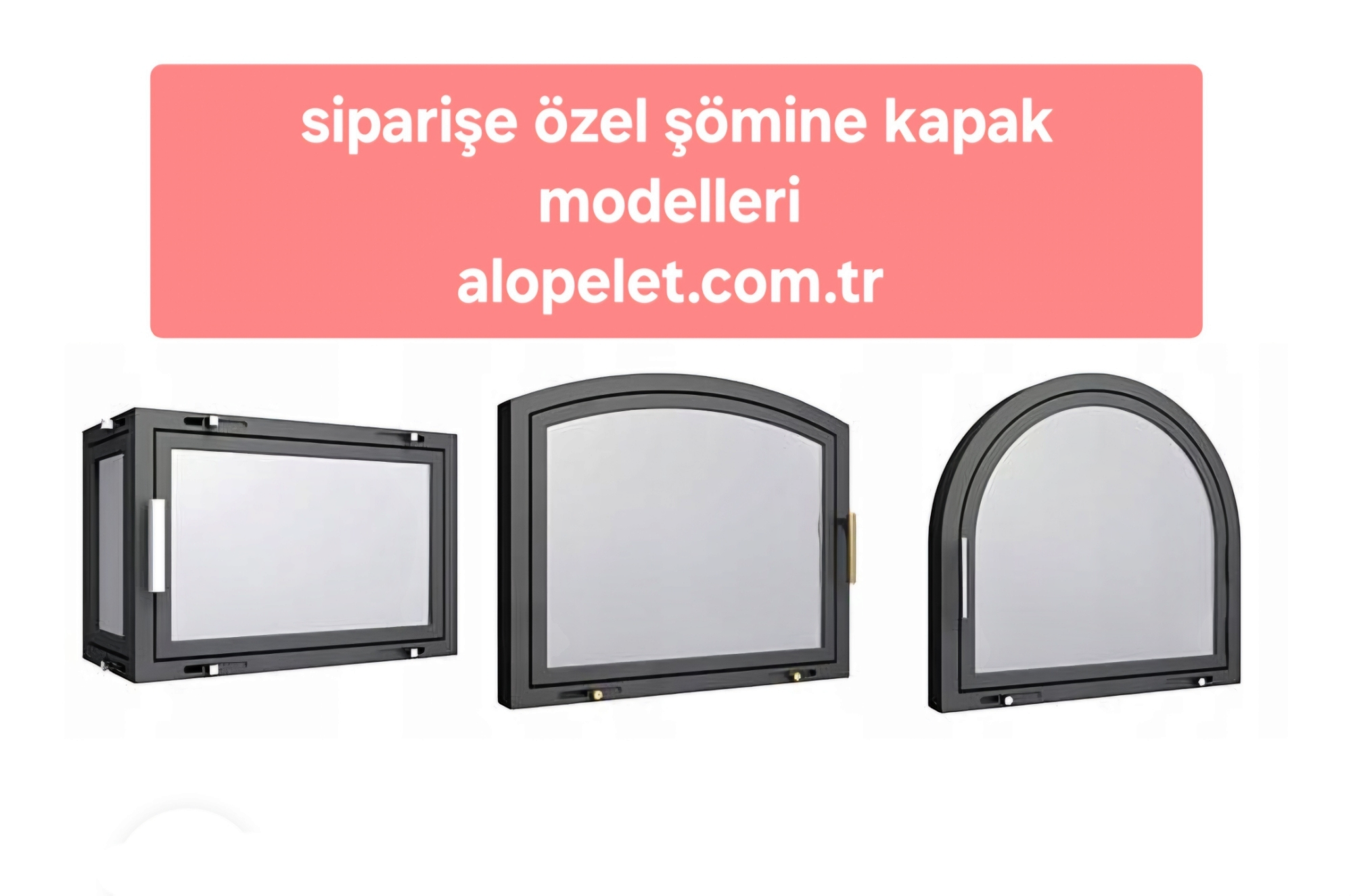 dekoratif şömine kapakları