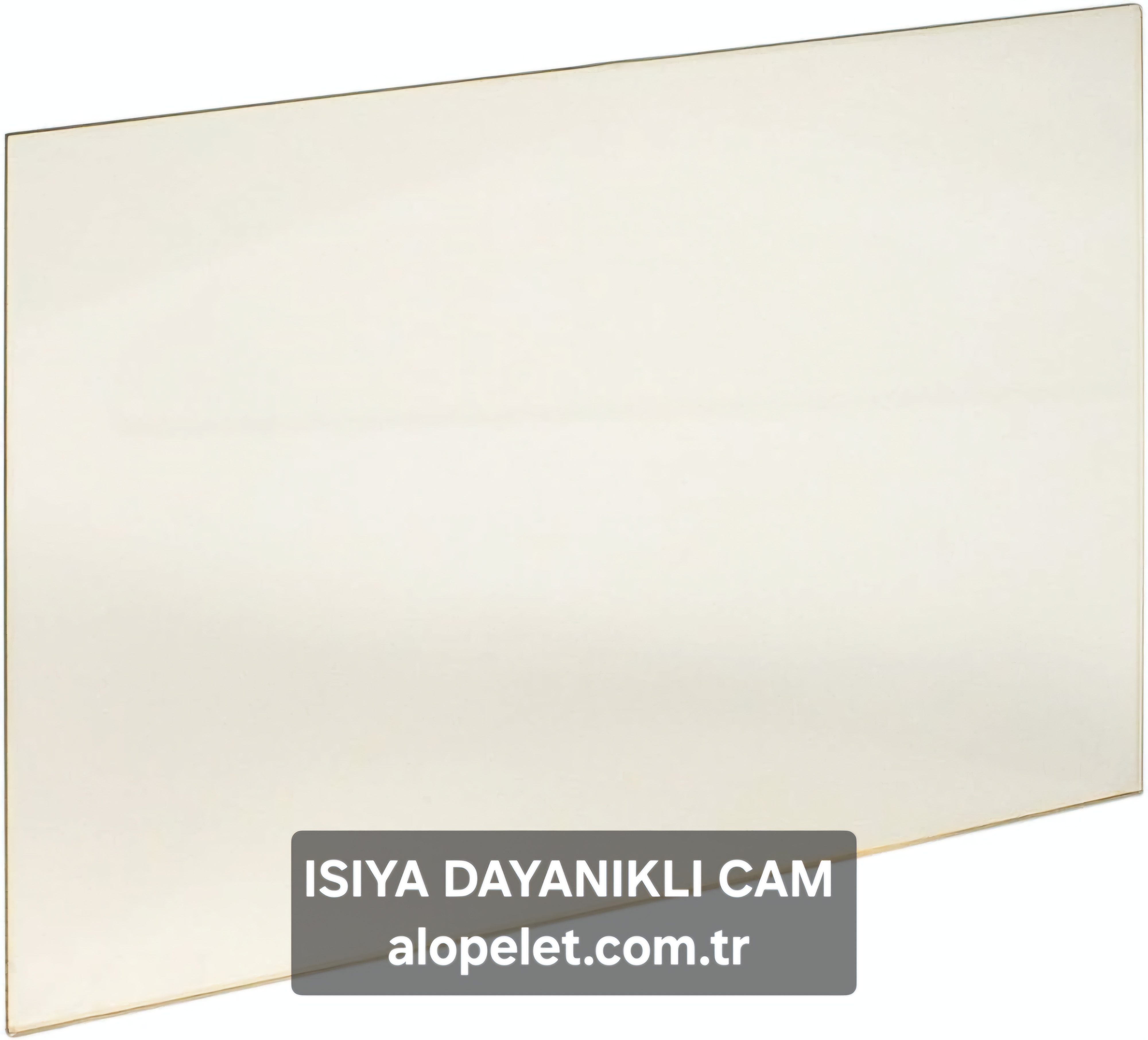 ısıya dayanıklı sönine camı 40x60 cm 