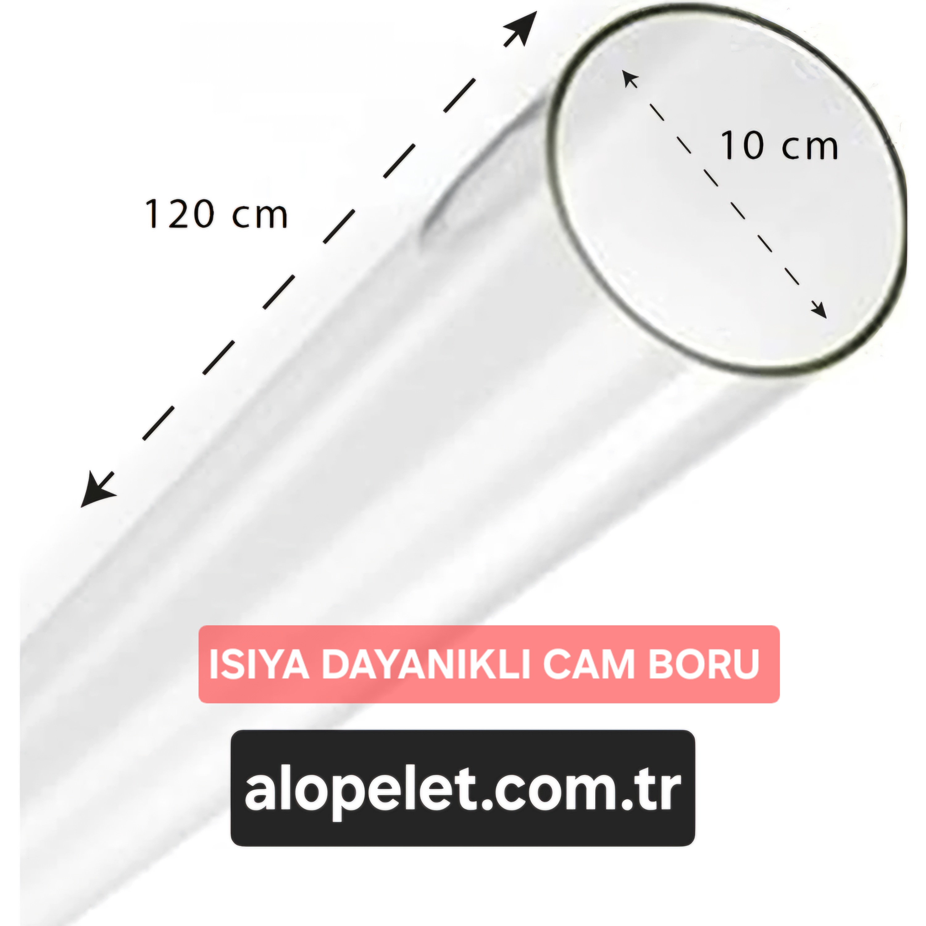 füze soba boruları çap boy 120 cm 