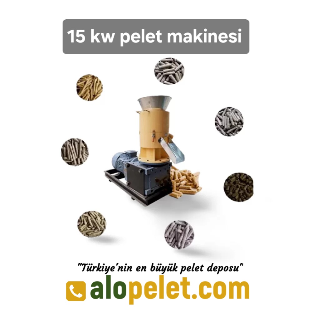 15  KW PELET MAKİNASI