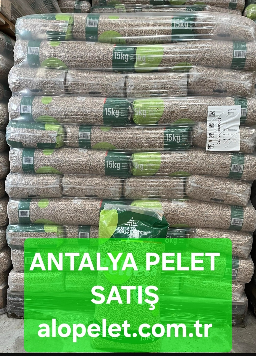 ANTALYA PELET MİNİMUM 10 TON ALIMLARDA